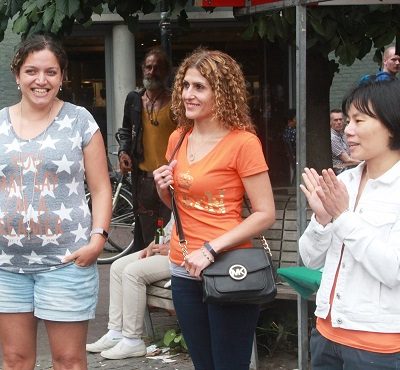 ChessQueens moe maar voldaan